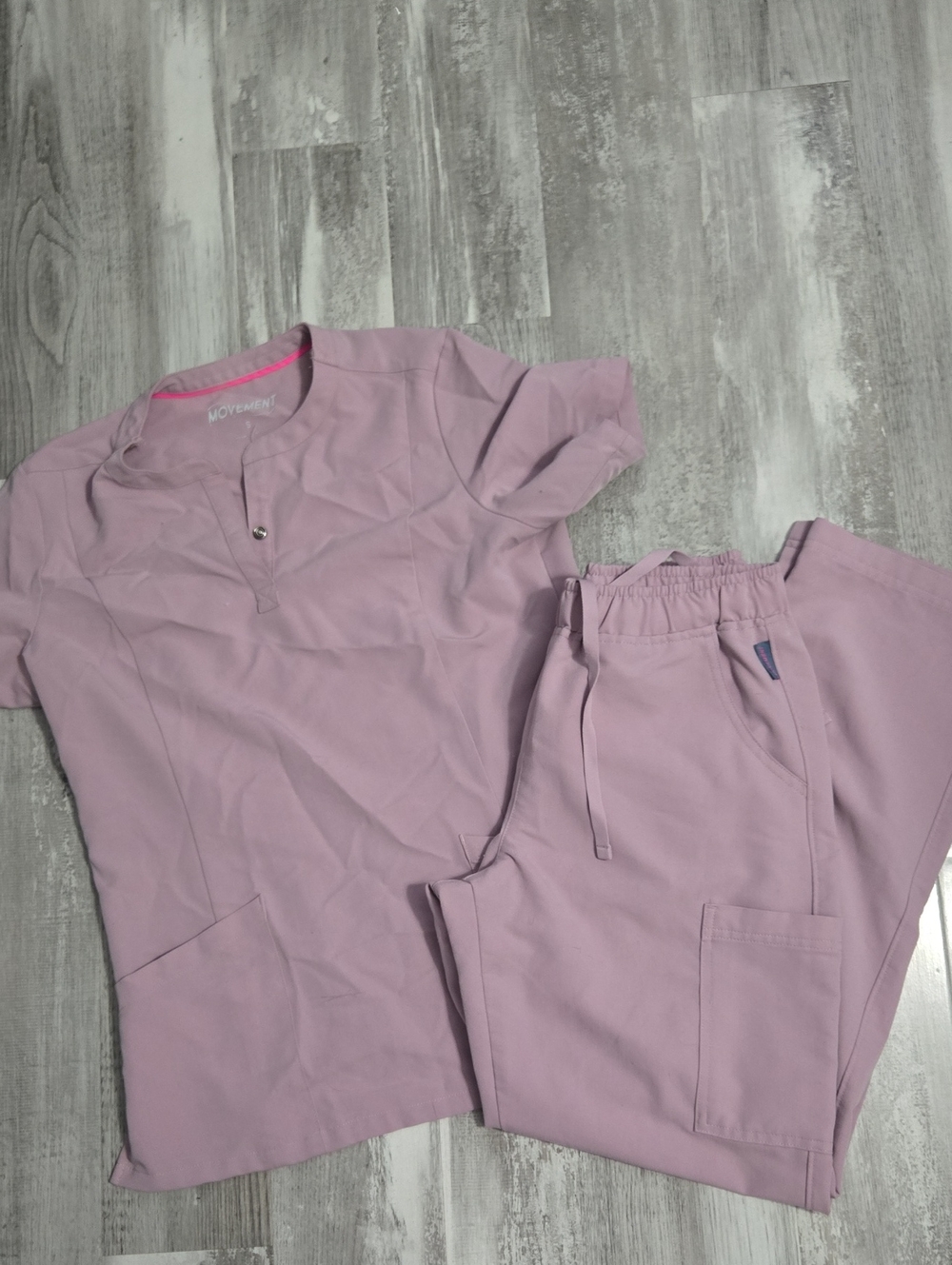 Women's Lavender Scrub  Set